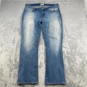 BKE Payton Bootcut Jeans Men's 33x31.5 Light Wash Stretch Denim ABK1933